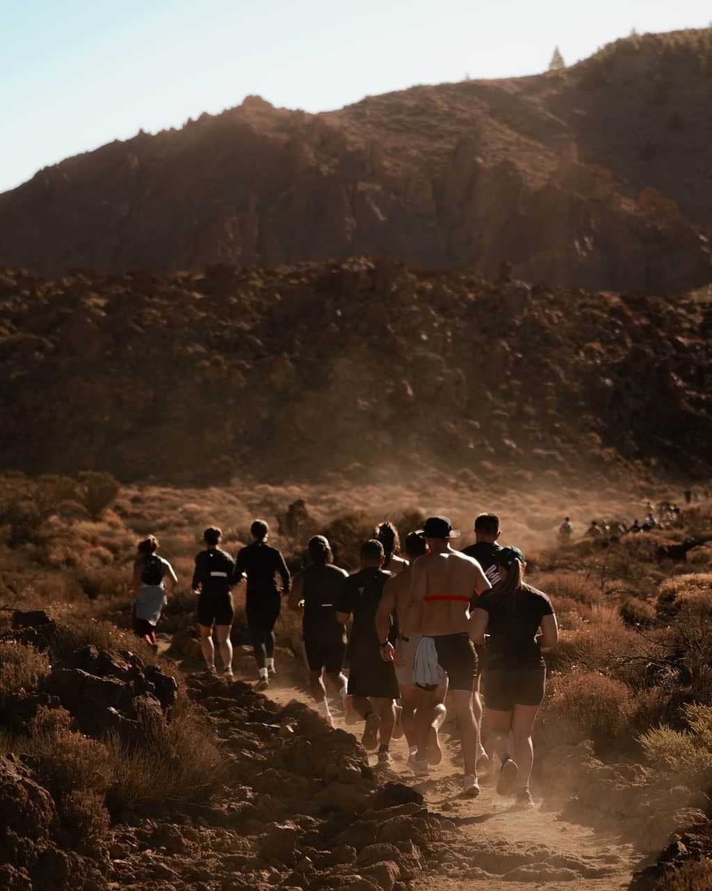 Partner retreat page inside the Travelling Athletes brand frame