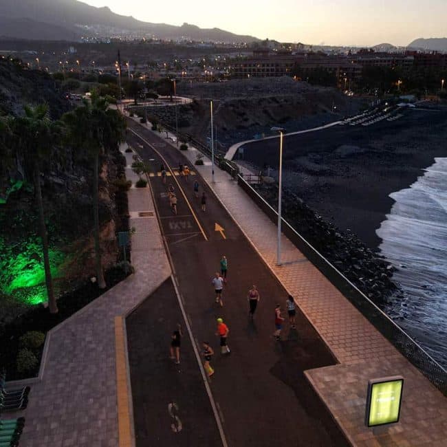 Guests celebrating after a camp session